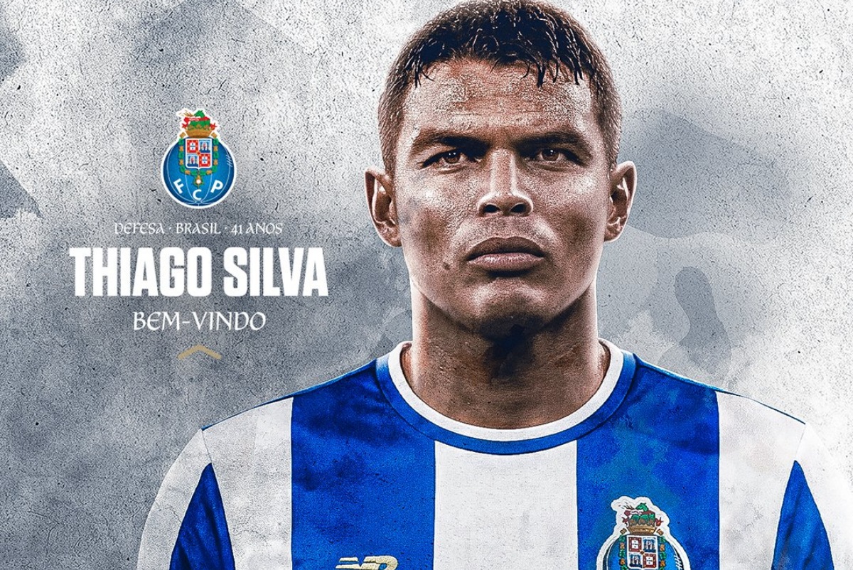 Porto anuncia contratação do zagueiro brasileiro Thiago Silva