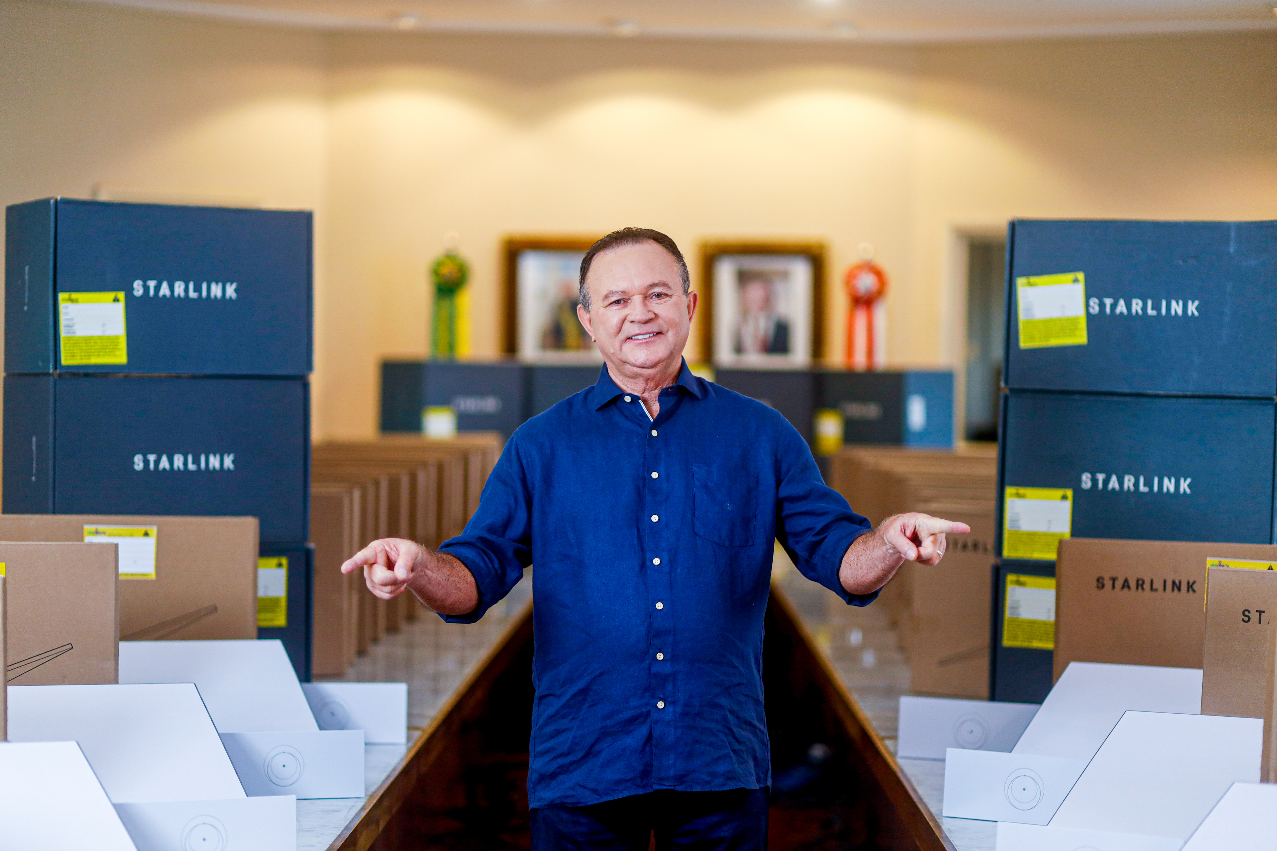 Governador Brandão anuncia instalação de internet em cerca de 500 escolas do estado