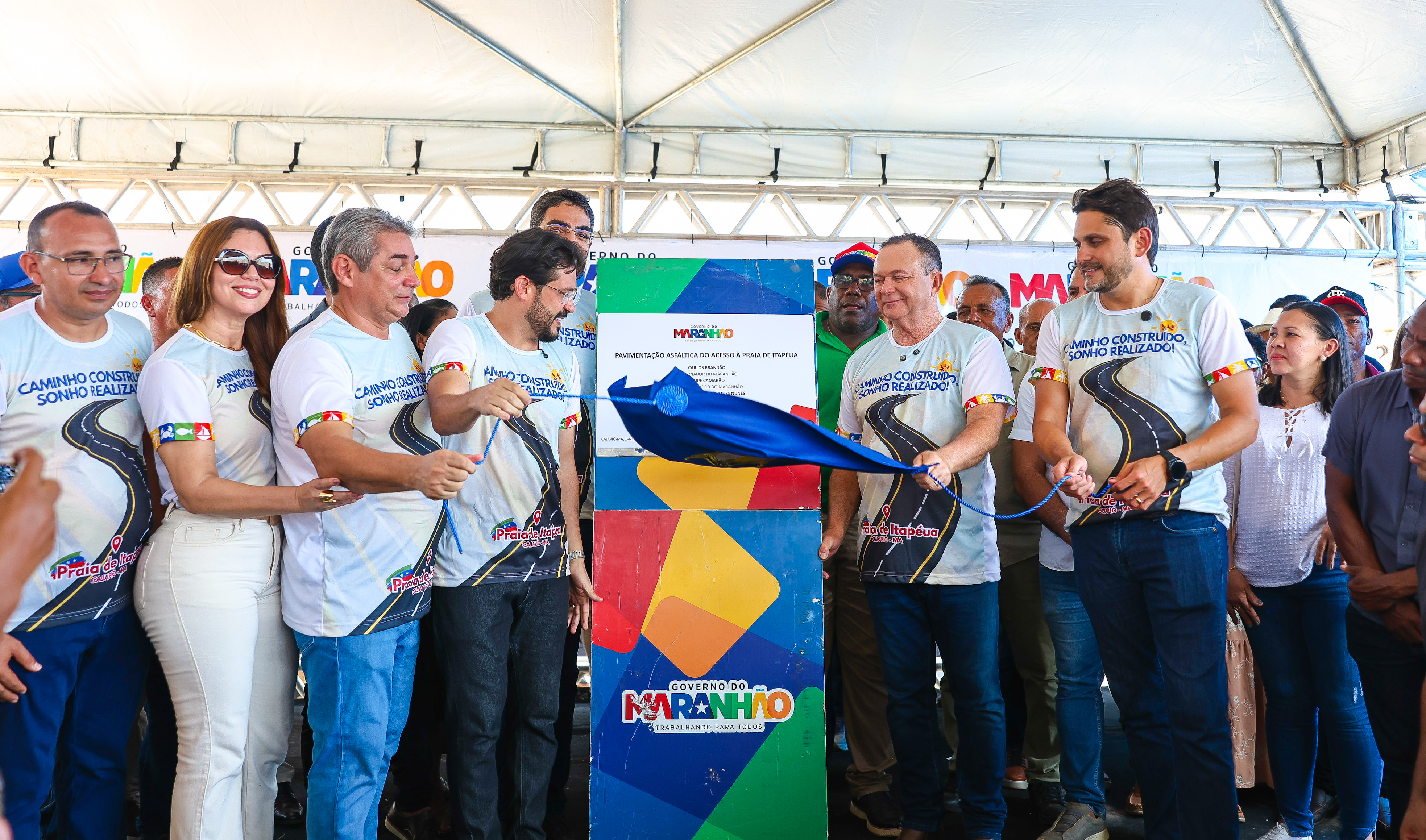 Governo Brandão leva ações que vão do asfalto à cidadania em Cajapió