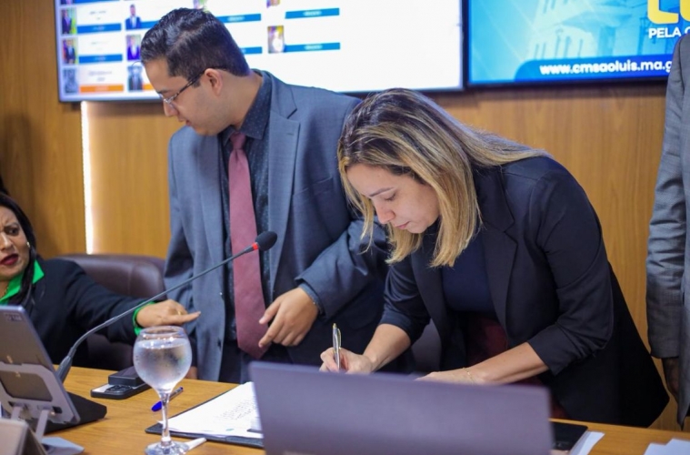 Professora Magnólia é eleita 3ª vice-presidente da Câmara de São Luís