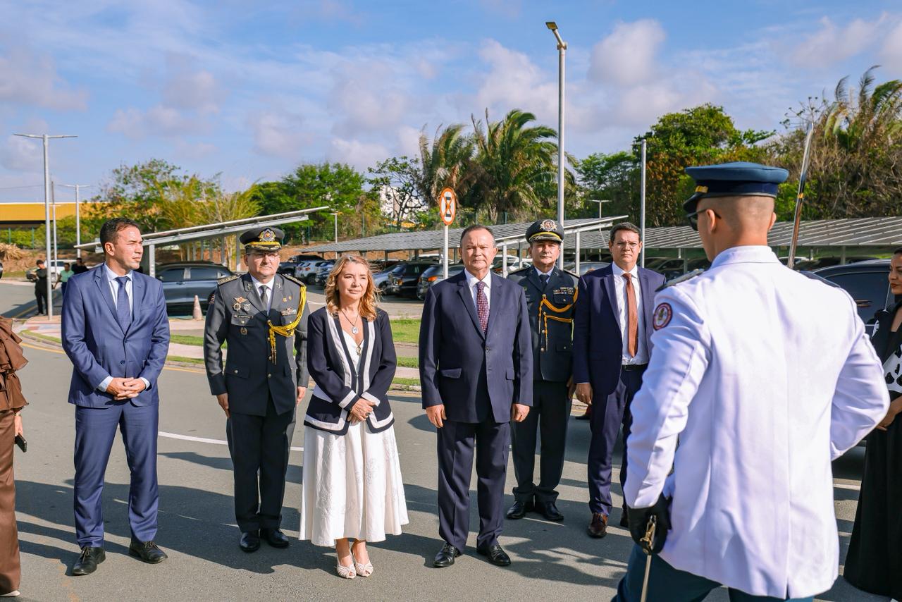 Cerimônia militar marca abertura dos trabalhos da Assembleia Legislativa do Maranhão
