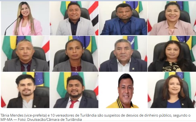 Câmara de Turilândia convoca suplentes após prisão de oito vereadores