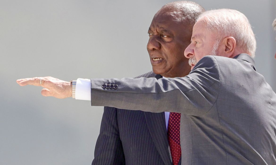 Lula recebe presidente da África do Sul para visita de Estado