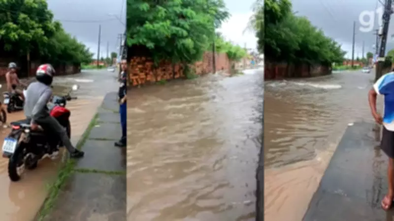 Chuva intensa em São Luís causa alagamentos graves e deixa carros ilhados em vias