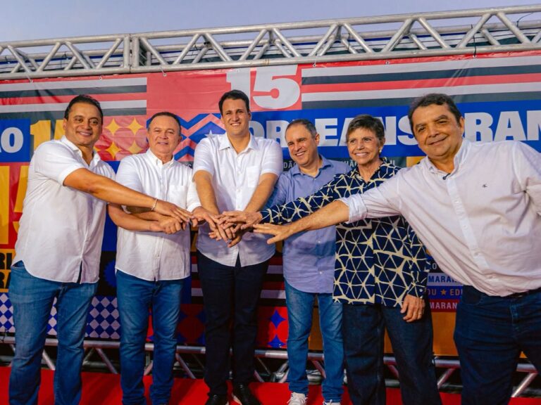 Orleans Brandão e Edivaldo Jr são homologados candidatos ao Governo do Maranhão em grande ato político